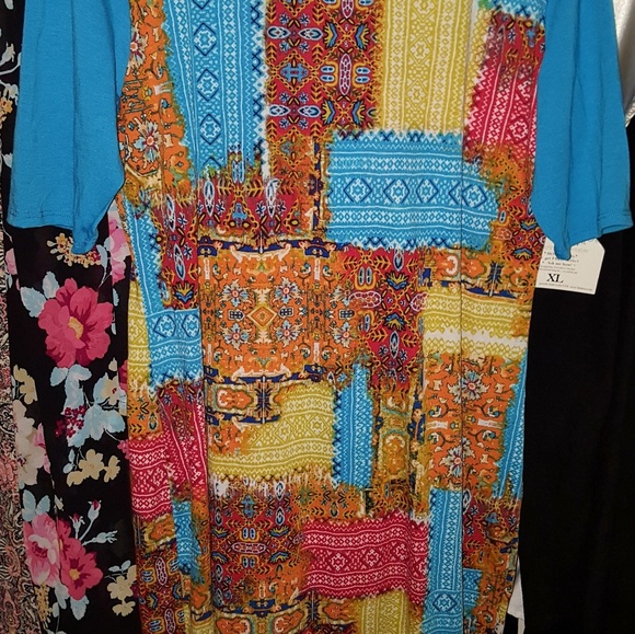 Lularoe Julia Dress XL - Picture 2 of 3